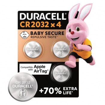 Батарейка для БIОС/ BIOS Duracell CR 2032 / DL 2032 * 4 (5007662/5010951/5014799)