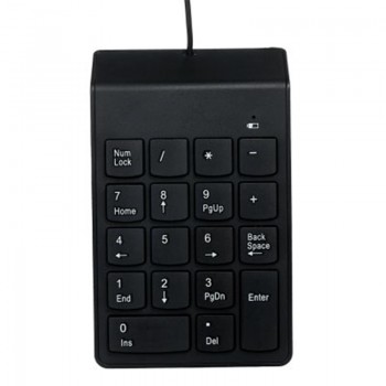 Клавіатура GEMBIRD KPD-U-03 USB Black (KPD-U-03)