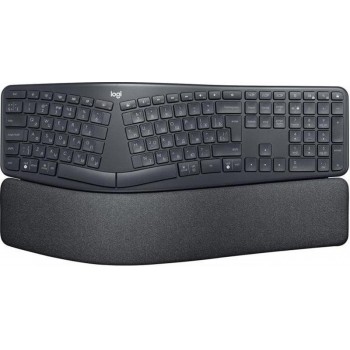 Клавіатура Logitech ERGO K860 Bluetooth/Wireless UA Black (920-010108)