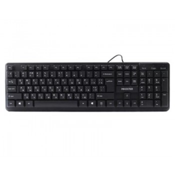Клавіатура Maxxter KBM-U01-UA USB Black (KBM-U01-UA)