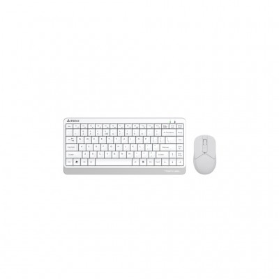 Комплект (клавіатура, миша) A4 Tech FG1112 Wireless White (FG1112 White)