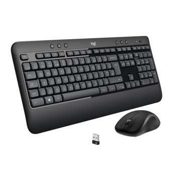 Комплект (клавіатура, миша) Logitech MK540 Advanced Wireless UA Black (920-008685)