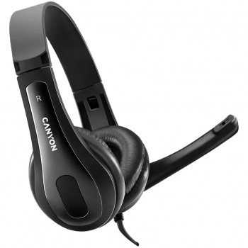 Навушники Canyon CHSU-1 USB Black (CNS-CHSU1B)