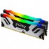 Пам'ять DDR5 32GB (2x16GB) 6400 MHz Renegade Silver RGB Kingston Fury (ex.HyperX) KF564C32RSAK2-32