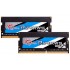 Пам'ять для ноутбука SoDIMM DDR4 32GB (2x16GB) 3200 MHz Ripjaws G.Skill F4-3200C22D-32GRS