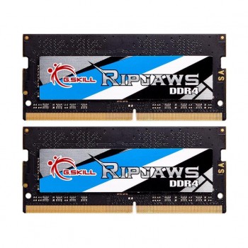 Пам'ять для ноутбука SoDIMM DDR4 32GB (2x16GB) 3200 MHz Ripjaws G.Skill F4-3200C22D-32GRS