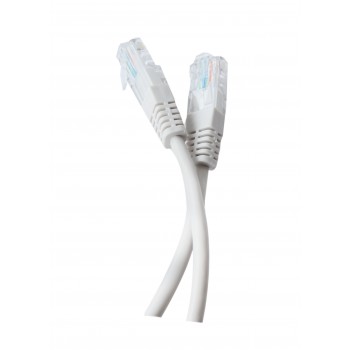 Патч-корд литий Tecro UTP-RJ45-0300, RJ45, Cat.5e, 3m, сірий Tecro