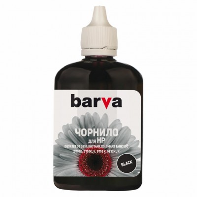 Чорнило Barva HP GT51K/GT53K 100мл BLACK Pigmented (HGT53-735)