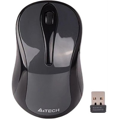 Миша A4 Tech G3-280NS Silent Wireless Glossy Grey (G3-280NS Glossy Grey)