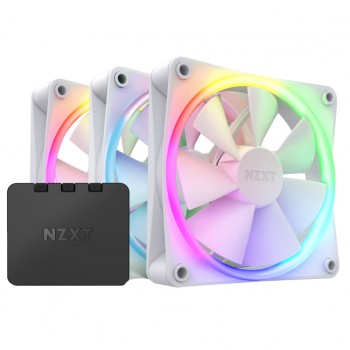 Вентилятор NZXT F120RGB Triple (White) (RF-R12TF-W1)
