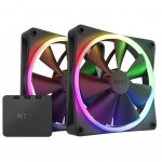 Вентилятор NZXT F140RGB Twin (Black) (RF-R14DF-B1)