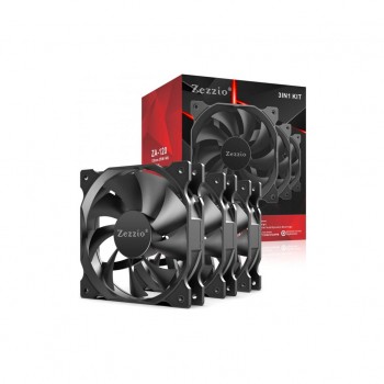 Вентилятор Zezzio ZA-120 3 in 1 Kit