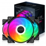 Вентилятор Zezzio ZC-120 Colorful 3in1