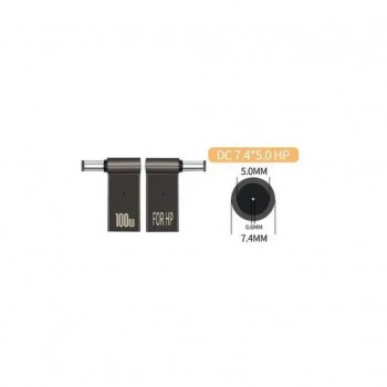 Адаптер PD 100W USB Type-C Female to DC Male Jack 7.4x5.0 mm HP ST-Lab (PD100W-7.4x5.0mm-HP)