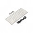 Клавіатура A4 Tech FBX51C Wireless/Bluetooth White (FBX51C White)