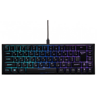 Клавіатура 2E Gaming KG350UBK RGB Ukr Black (2E-KG350UBK)