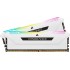 Пам'ять DDR4 2x16GB/3600 Corsair Vengeance RGB Pro SL White (CMH32GX4M2D3600C18W)