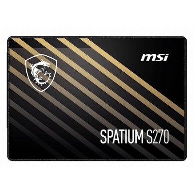 SSD 480GB MSI Spatium S270 2.5" SATAIII 3D TLC (S78-440E350-P83)  500 МБ/с / 450
