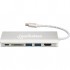 USB-хаб Intracom USB3.1 Type-C to HDMI/USB 3.0x2/RJ45/SD/PD 60W Hub (152075)