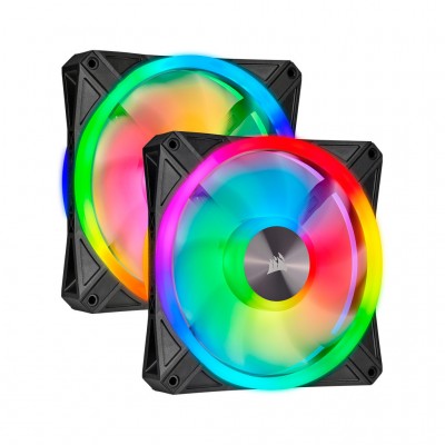 Вентилятор Corsair QL Series, QL140 RGB, 140mm RGB LED Fan (CO-9050100-WW)