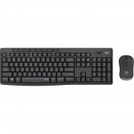 Комплект (клавiатура, миша) бездротовий Logitech MK295 Combo Black USB (920-009800)