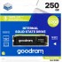 SSD 250GB Goodram PX600 M.2 2280 PCIe 4.0 x4 NVMe 3D TLC NAND (SSDPR-PX600-250-80) 1700 МБ/с/ 3200 МБ/с