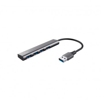 USB-хаб Trust Halyx 4-Port USB-A 3.2 Grey (24947_TRUST)