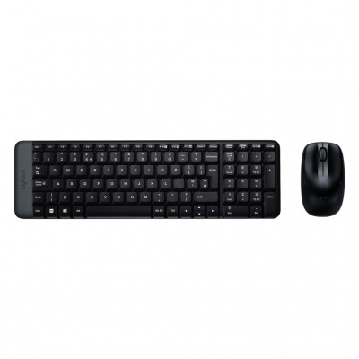 Комплект (клавіатура, миша) Logitech MK220 Wireless UA Black (920-003168)