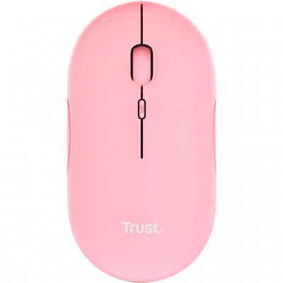 Миша Trust Puck Wireless/Bluetooth Silent Pink (24125)