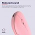 Миша Trust Puck Wireless/Bluetooth Silent Pink (24125)