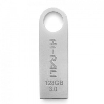 флеш USB USB3.0 128GB Hi-Rali Shuttle Series Silver (HI-128GB3SHSL)