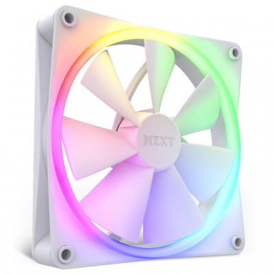 Вентилятор NZXT F140RGB - 140mm RGB Fans - Single (White (RF-R14SF-W1)