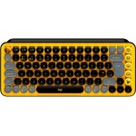 Клавіатура Logitech POP Keys Wireless Mechanical Keyboard UA Blast Yel (920-010735)