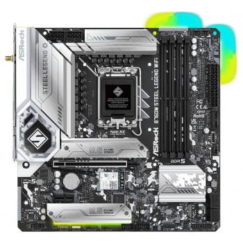 Материнська плата ASRock B760M Steel Legend WiFi Socket 1700
