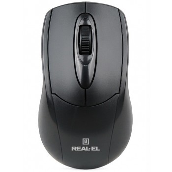 Мишка REAL-EL RM-207 Black USB