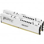 Пам'ять DDR5 32GB (2x16GB) 5200 MHz Beast EXPO White Kingston Fury (ex.HyperX) KF552C36BWEK2-32