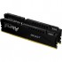 Пам'ять DDR5 64GB (2x32GB) 5200 MHz Beast Black Kingston Fury (ex.HyperX) KF552C36BBEK2-64