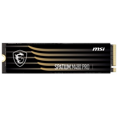SSD M2 2TB MSI Spatium M480 Pro M.2 2280 PCIe 4.0 x4 NVMe 3D NAND TLC (S78-440Q600-P83)