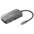 USB-хаб Sandberg USB3.1 Type-C to HDMI/USB 3.0x2/RJ45/SD/TF/PD 100W (136-33)