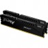 Пам'ять DDR5 64GB (2x32GB) 5200 MHz Beast Black Kingston Fury (ex.HyperX) KF552C40BBK2-64