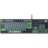 Клавіатура Aula F2088 PRO Plus 9 Green Keys KRGD Blue USB UA Black (6948391234892)