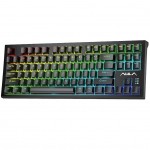 Клавіатура Aula F3032 Keycaps Plus 21 Dark Yellow Keys KRGD Red US (6948391204673)