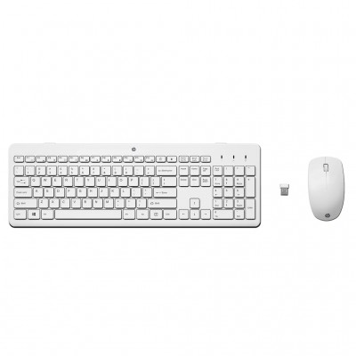 Комплект (клавіатура, миша) HP 230 Wireless UA White (3L1F0AA)