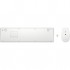 Комплект (клавіатура, миша) HP 650 Wireless UA White (4R016AA)