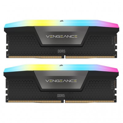 Пам'ять DDR5 32GB (2x16GB) 7200 MHz Vengeance RGB CORSAIR CMH32GX5M2X7200C34