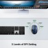 Миша бездротова Ugreen MU006 Blue (15064)