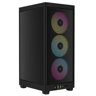 Корпус Corsair iCUE 2000D RGB AIRFLOW Black (CC-9011246-WW)