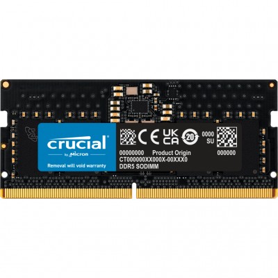 Пам'ять для ноутбука SoDIMM DDR5 16GB 5600 MHz MICRON CT16G56C46S5