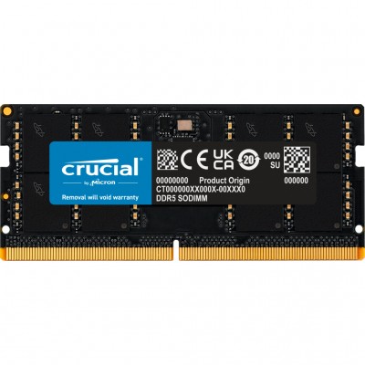 Пам'ять для ноутбука SoDIMM DDR5 32GB 5200 MHz MICRON CT32G52C42S5