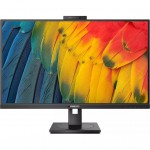 Монітор 27" Philips 27B1U5601H, QHD, IPS, 75Гц, D-Sub, HDMI, DP, USB-C, RJ-45, USB-hub, cam, HAS, Pivot,